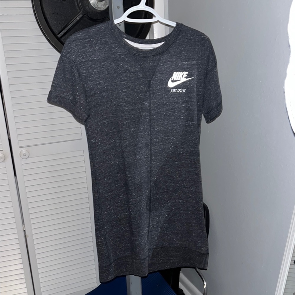 Nike Gray Tennis T-Shirt DRESS